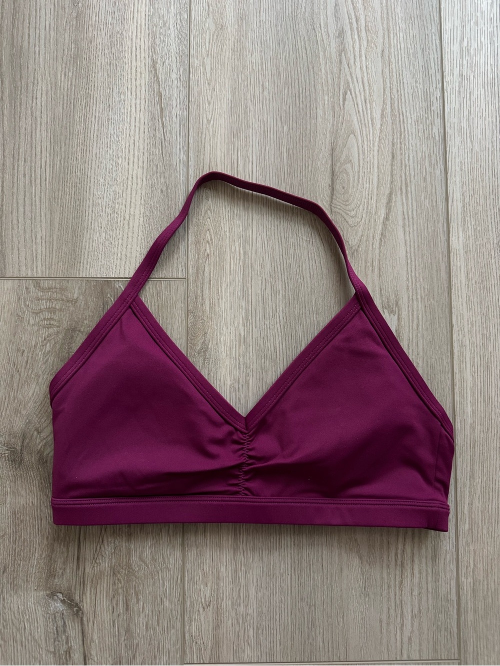 ‘Berry’ Halter sports bra